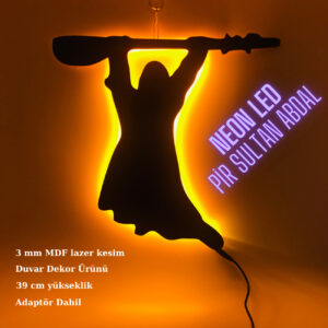 Pir Sultan Abdal Temalı Duvar Dekor Ürünü