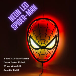 Spider Man - NEON LED'li Hediye
