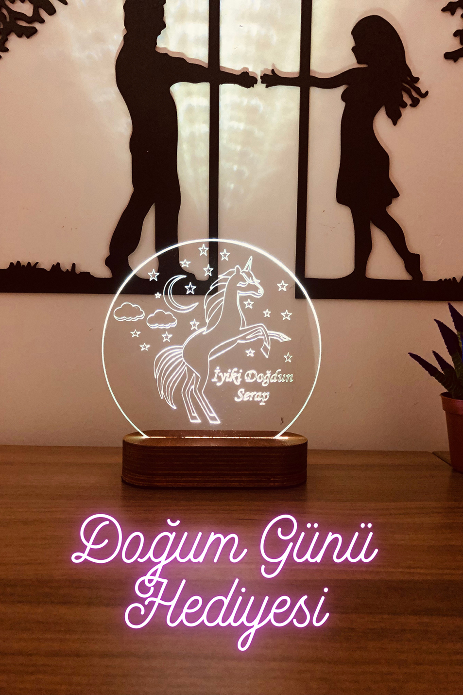 Kişiye Özel Gece Lambası - ModelTRY001 - Görsel 2