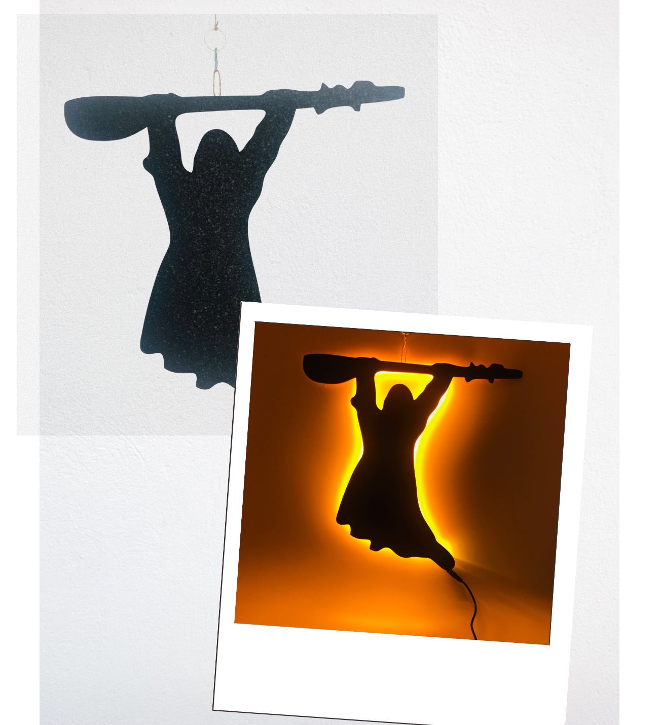 Pir Sultan Abdal Temalı Duvar Dekor Ürünü - Görsel 2