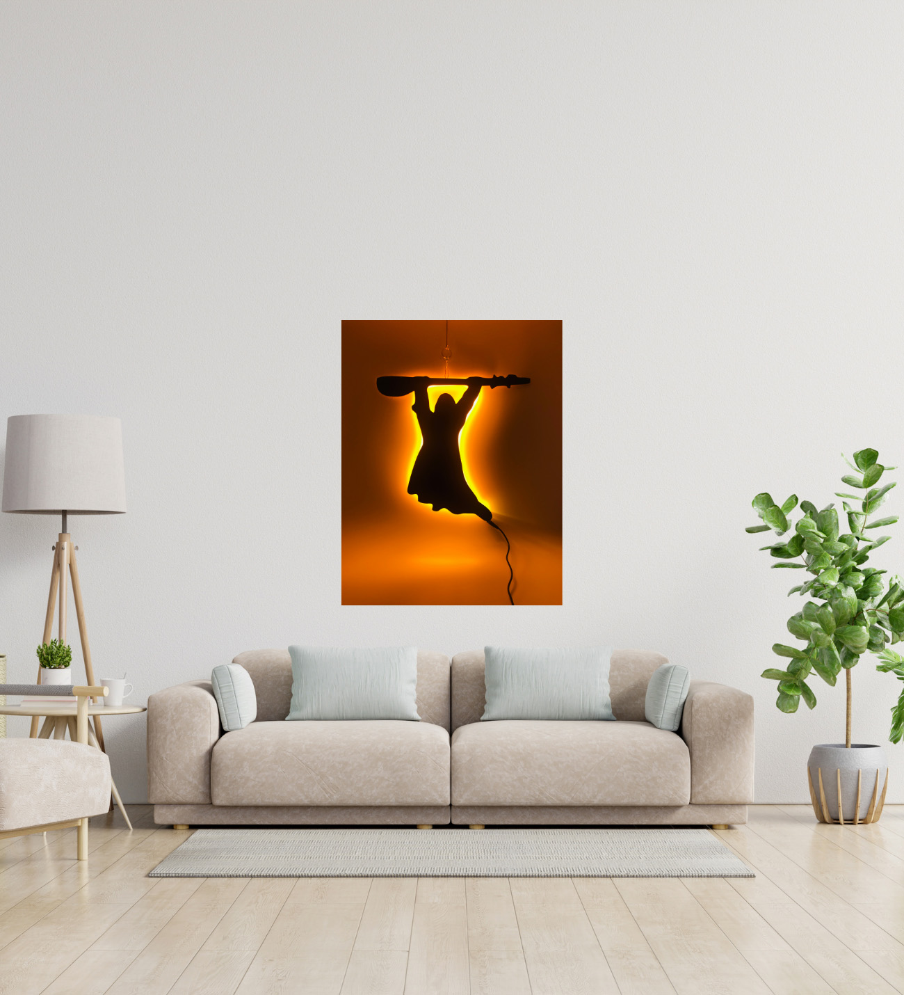 Pir Sultan Abdal Temalı Duvar Dekor Ürünü - Görsel 4