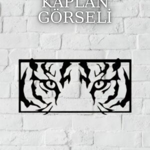 kaplan motifli dekor ürünü